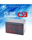 New CSB GP12120 F2 12V 12AH VRLA 6 Cells Battery for APC UPS Solar Gate