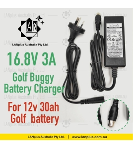 16.8v 3A Golf buggy battery charger for 12v 30ah Golf Li-ion battery