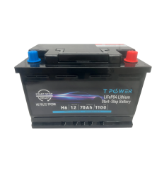 Stop-Start Lithium Car Battery 12v 70Ah 1100CCA for Toyota Volkswagen Audi Volvo