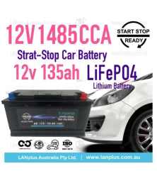 Start-Stop Lithium Car Battery 12v 135Ah 1485CCA for Toyota Volkswagen Audi
