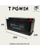 Start-Stop 12V 150Ah 1650CCA LiFePO4 Start-Stop Car Battery H9 Group 95R