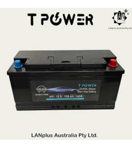 Start-Stop 12V 150Ah 1650CCA LiFePO4 Start-Stop Car Battery H9 Group 95R