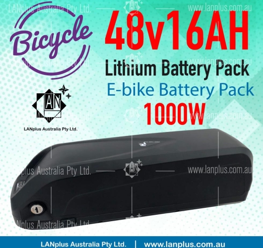 48V 16Ah Tpower Li-ion Lithium Battery Pack Hailong For Motor 1000W E-bike