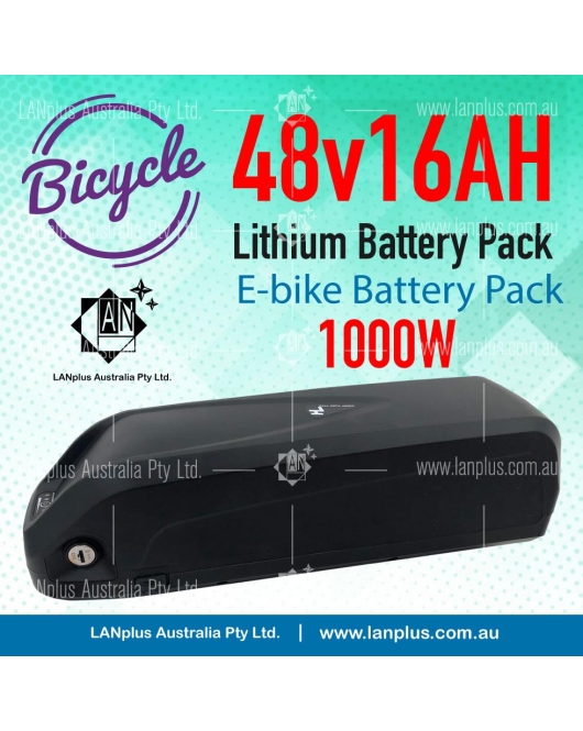 48V 16Ah Tpower Li-ion Lithium Battery Pack Hailong For Motor 1000W E-bike