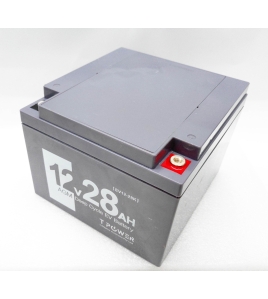 Tpower 12V 28AH AGM DEEP CYCLE EV Sealed Lead rechargeable Battery