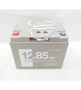 12V 85AH SLA AGM DEEP CYCLE Rechargeable EV BATTERY f SOLAR Scooter 