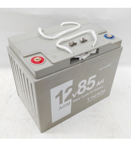 12V 85AH SLA AGM DEEP CYCLE Rechargeable EV BATTERY f SOLAR Scooter 