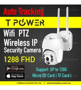 Auto Tracking Smart Security IP WIFI Camera 2MP Full HD Night Vision Waterproof