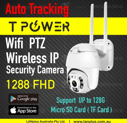 Auto Tracking Smart Security IP WIFI Camera 2MP Full HD Night Vision Waterproof