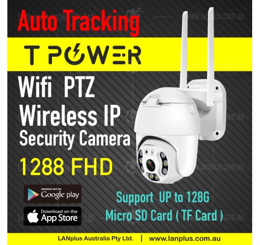 Auto Tracking Smart Security IP WIFI Camera 2MP Full HD Night Vision Waterproof