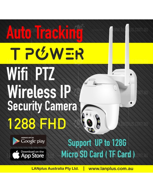 Auto Tracking Smart Security IP WIFI Camera 2MP Full HD Night Vision Waterproof