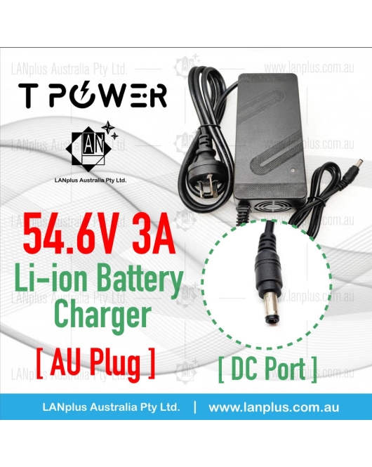 54.6V 3A Li-ion Lithium Battery charger for 48V ebike Electric Scooter Mobility