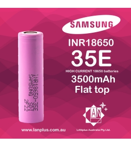 Genuine Samsung INR18650-35E 3500mAh 10Amp HIGH CURRENT 18650 Battery