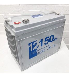New 12V 150AH AGM DEEP CYCLE VRLA BATTERY Caravan Boat Solar Fridge 4WD