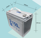 New 12V 150AH AGM DEEP CYCLE VRLA BATTERY Caravan Boat Solar Fridge 4WD