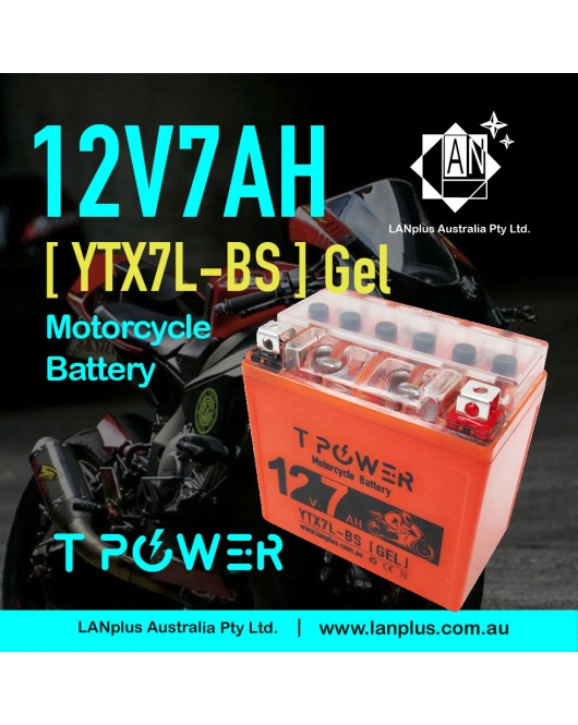 Brand new YTX7L-BS YTX7LBS GEL Battery Honda 250 CBR250R 2011 - 2012 Fits others