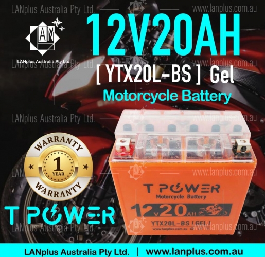YTX20L-BS motorcycle Battery f Harley-Davidson FLS FLST FXST FLST Softail Dyna Fat Bob
