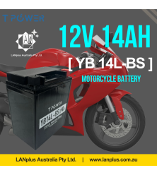 12v 14Ah YB14L-BS Motorbike Battery Dirt bike ATV Quad Scooter gokart Mower
