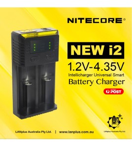 Nitecore New i2 Intellicharger Universal Battery Charger RCR123 14500 Ni-CD C