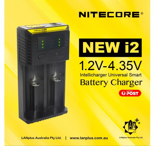 Nitecore New i2 Intellicharger Universal Battery Charger RCR123 14500 Ni-CD C