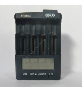 OPUS BT-C3100 Li-ion 18650 AA AAA NiMH Battery Analyzer Tester Charger V2.2