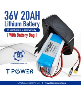 36V 20AH 720wh Lithium Battery for eBike Electric Scooter Bicycle 1000W Motor 
