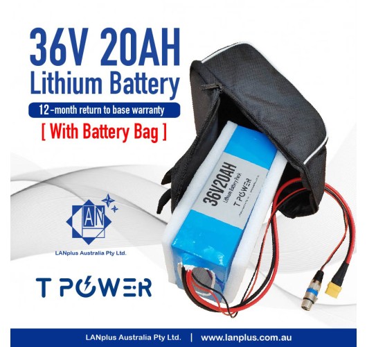 36V 20AH 720wh Lithium Battery for eBike Electric Scooter Bicycle 1000W Motor 