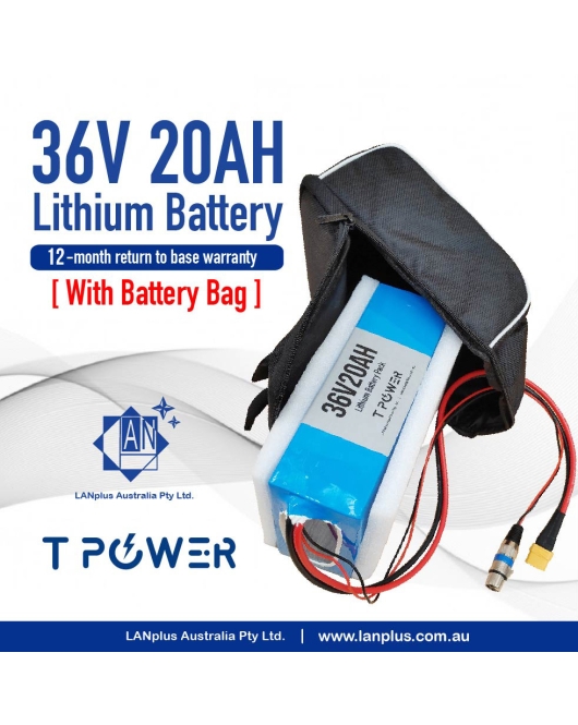 36V 20AH 720wh Lithium Battery for eBike Electric Scooter Bicycle 1000W Motor