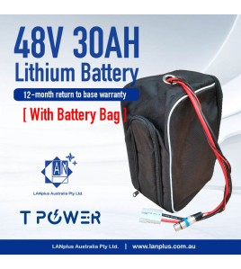 48V 30AH 2000W Lithium Battery f eBike Electric Scooter Mobility W/BMS