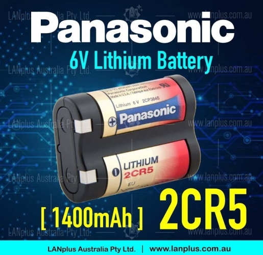 Panasonic 6V 2CR5 1400mah Lithium Camera Battery DL245 RL2CR5 EL2CR5 Expire 2032