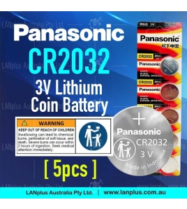 20x Panasonic CR2032 3V Lithium Coin Cell Button battery DL2032 ECR2023 GPCR2032