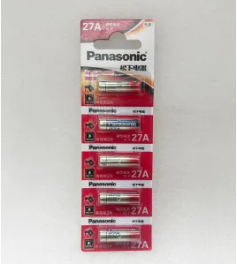 Genuine Panasonic A27 27A MN27 V27A Battery Garage Remote Alarm 12V