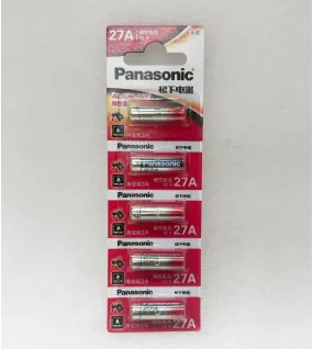Genuine Panasonic A27 27A MN27 V27A Battery Garage Remote Alarm 12V
