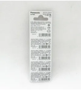 Genuine Panasonic A27 27A MN27 V27A Battery Garage Remote Alarm 12V