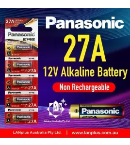 Genuine Panasonic A27 27A MN27 V27A Battery Garage Remote Alarm 12V