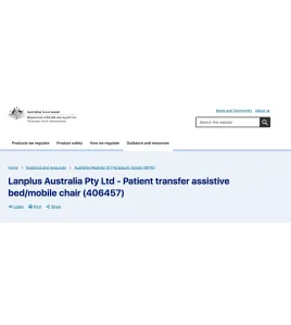 Patient Transfer wheelchair lifting chair with seat from bed transport machine