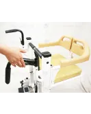 Patient Transfer wheelchair lifting chair with seat from bed transport machine
