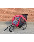 Bike Cargo Trailer Pets Trolley Ride Bicycle Cargo Outdoor Foldable Carrier AU