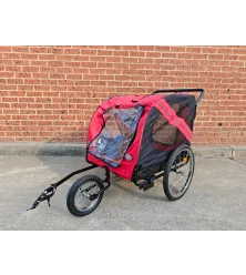 Bike Cargo Trailer Pets Trolley Ride Bicycle Cargo Outdoor Foldable Carrier AU