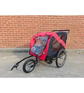 Bike Cargo Trailer Pets Trolley Ride Bicycle Cargo Outdoor Foldable Carrier AU