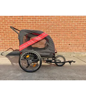 Bike Cargo Trailer Pets Trolley Ride Bicycle Cargo Outdoor Foldable Carrier AU