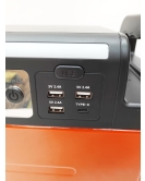 1500W Portable Power Station LifePO4 Lithium 1950W Peak AC/DC 1200WH Camping 