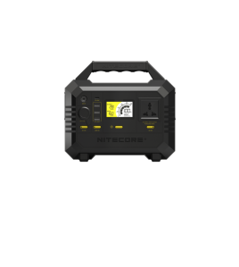 Nitecor NES500 Portable Power Station Lithium 500W Peak 1000W AC/DC 518WH