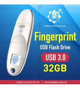 32GB Fingerprint USB 3.0 Flash Drive Metal USB 3.0 Privacy Encrypted Security