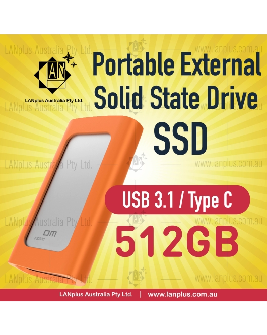 Portable SSD Type C USB 3.1 High Speed 512GB Hard Drive f Mac Windows  Android