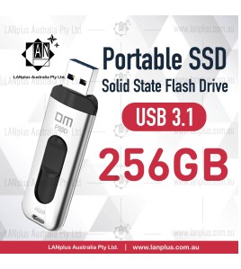 USB 3.1 Portable External SSD Solid State Flash Drive Memory  256GB