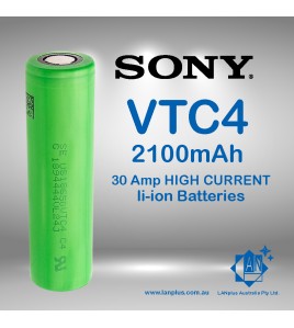 1x Genuine Sony US18650 VTC4 2100mAh li-ion Rechargeable Battery