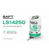 2x SAFT LS14250 3.6V 1/2 AA 1200mAh Lithium Battery Solder Tabs Li-SOCl2