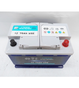 Stop-Start EFB Car Battery 12v 70Ah 650CCA for Toyota Nissan Mitsubishi Hyundai