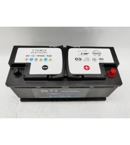 Stop-Start AGM Car Battery 12v 105Ah 960CCA f Volvo BMW Land Rover Audi Cadillac 18-Month Warranty